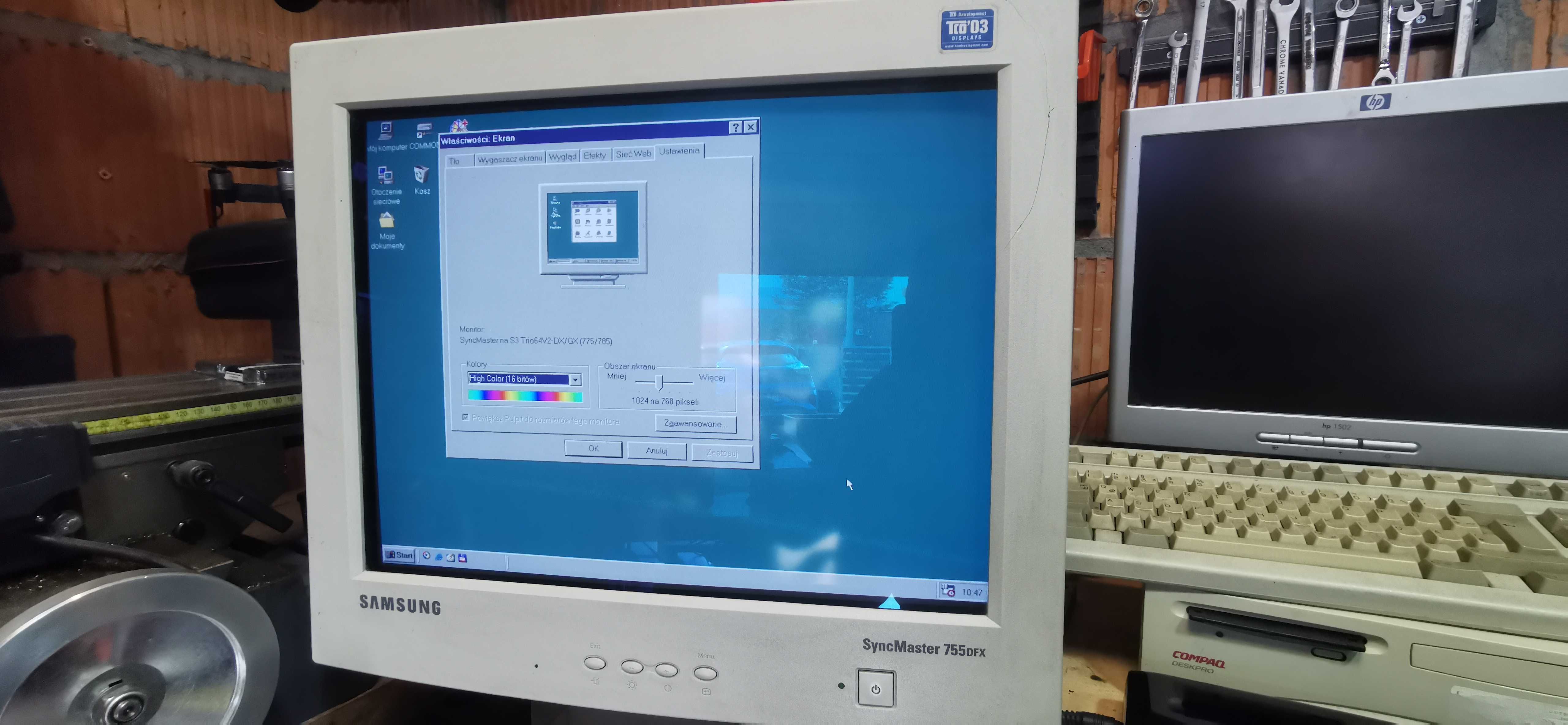 Monitor CRT Samsung Syncmaster 755dfx