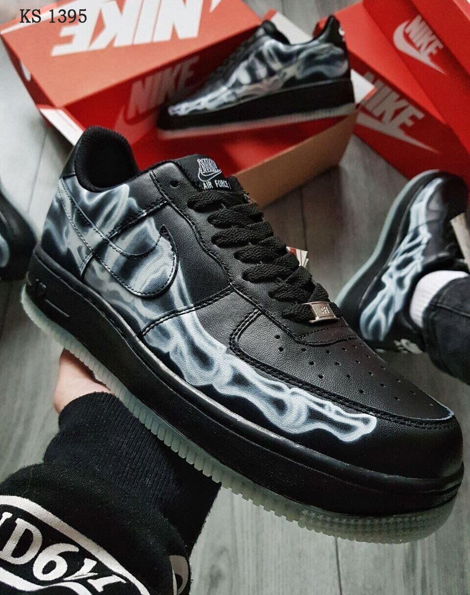 Кроссовки Nike Air Force 1 Low Skeleton Black