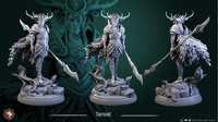 Tarniel wood elf king figurka rpg dnd druk 3d 12k