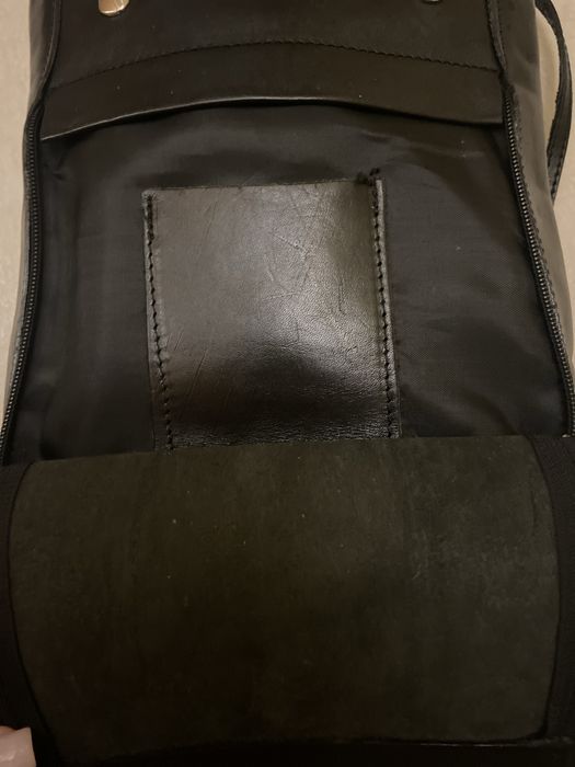 Кожа сумка рюкзак