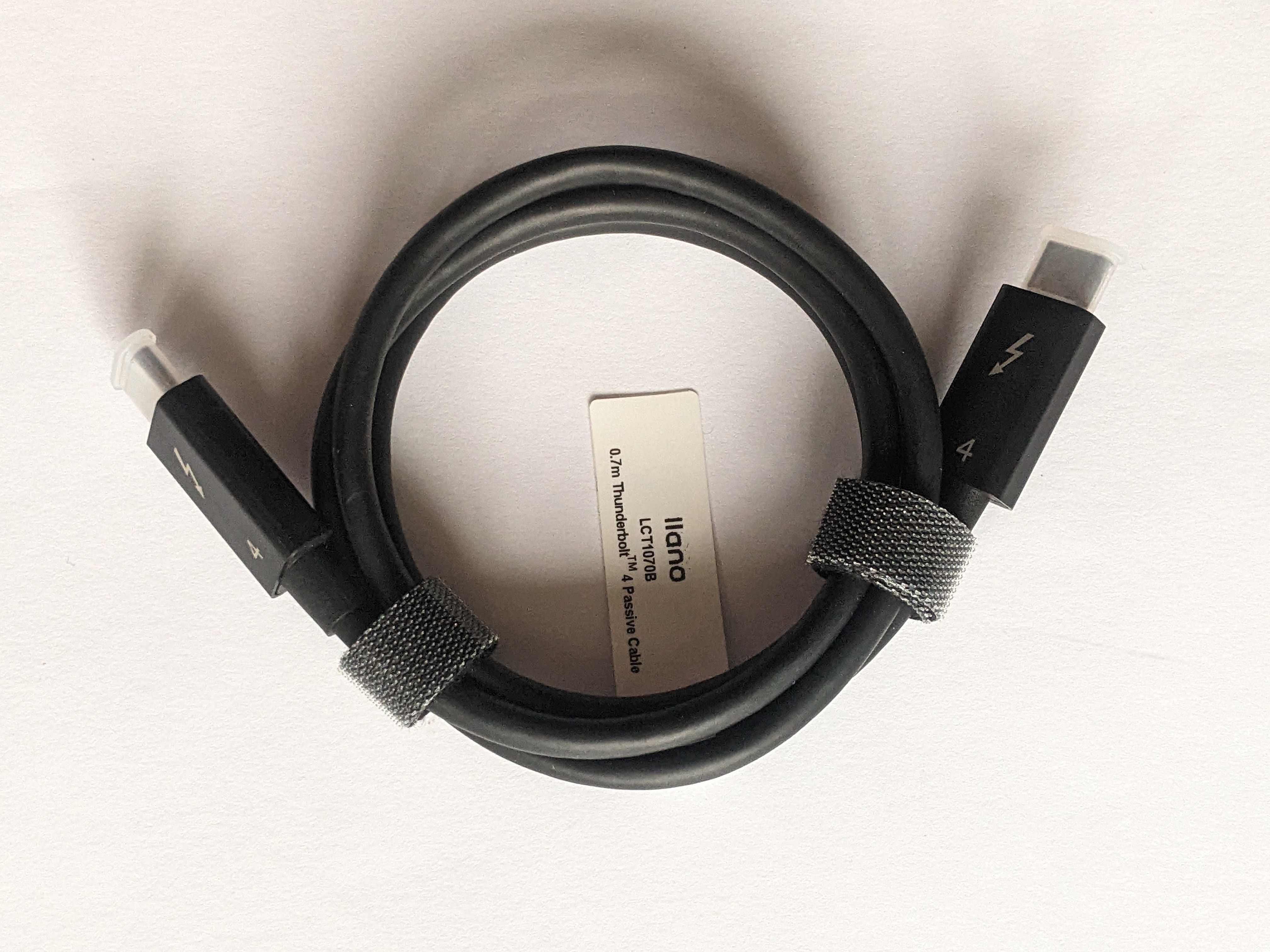 Кабель Thunderbolt 4 40Gbps 0.7m Type-C PD 100W Apple Macbook