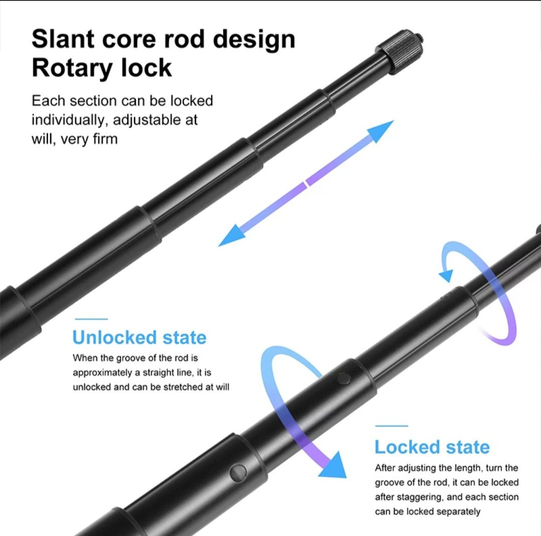 Selfiestick do Insta 360x4 Insta 360x3 mount około 2 metry długości

O