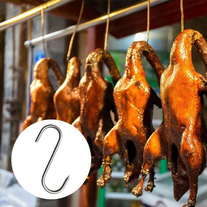 Крючки для подвешивания продуктов в коптильне