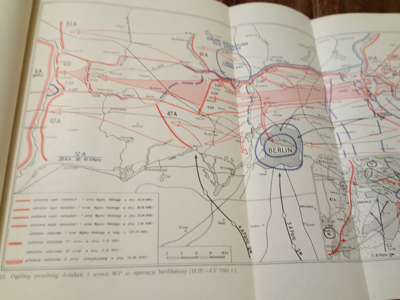 Bitwa o Berlin - zbiór map 1973