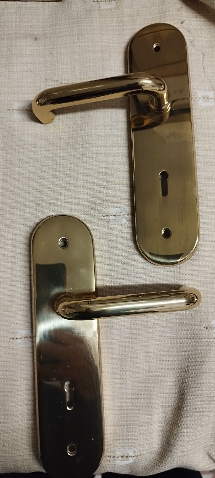 Puxadores de latão para porta interior 12€ cada puxador .