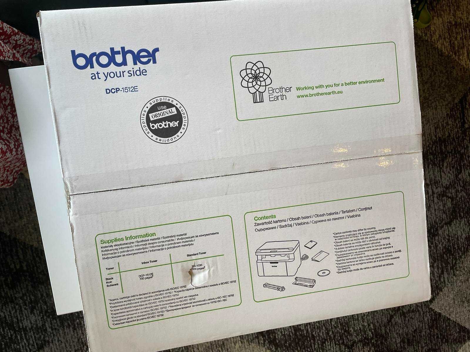 БФП Brother DCP-1512E лазерний сканер принтер ксерокс