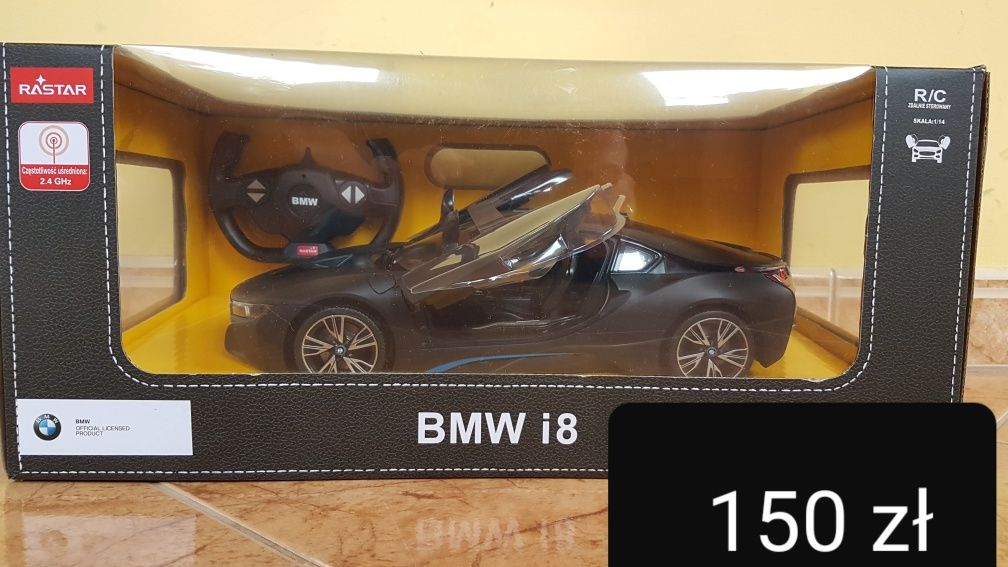 Samochod zdalnie sterowany BMW i8