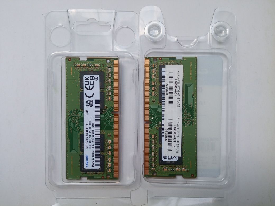 16 GB DDR4 SODIMM 3200