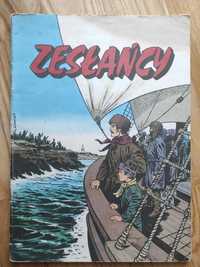 Komiks PRL Zesłańcy. 1989. Wydanie I