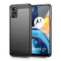 Tech-Protect Tpucarbon Etui Do  Motorola Moto G22 Black