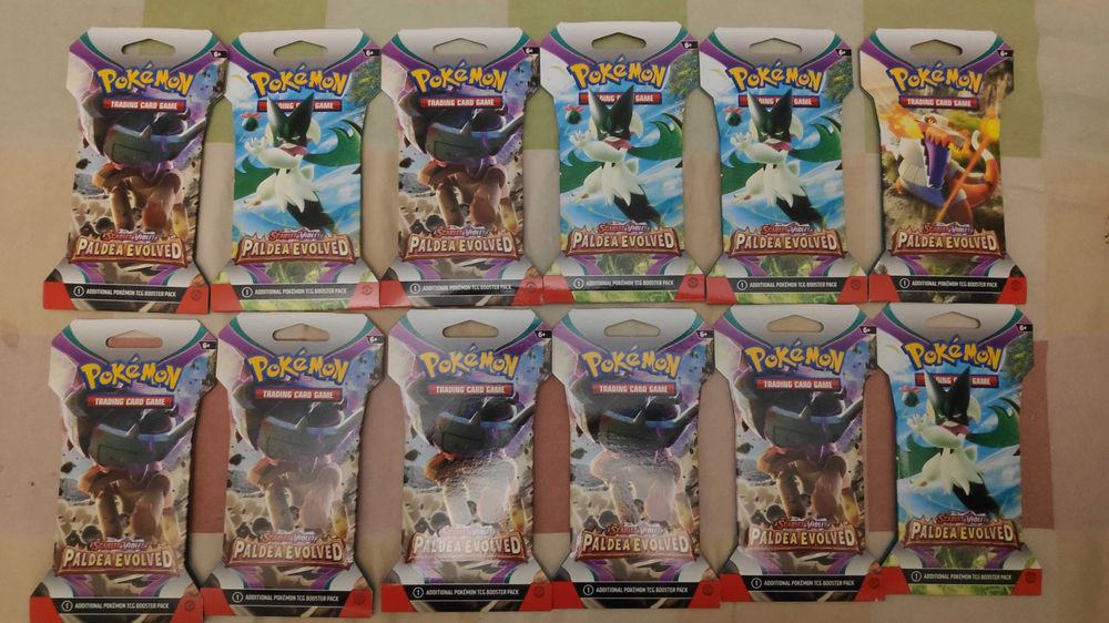 Pokémon Scarlet & Violet: Paldea Evolved Sleeved Booster Pack