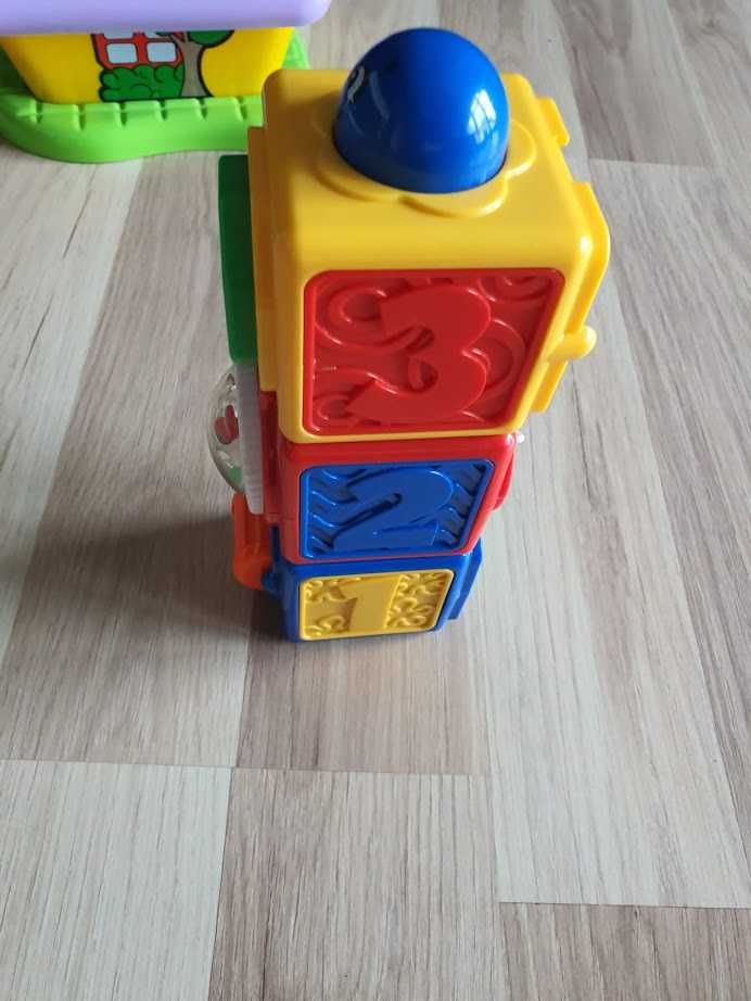 Fisher Price Aktywne Klocki ze Zwierzątkami