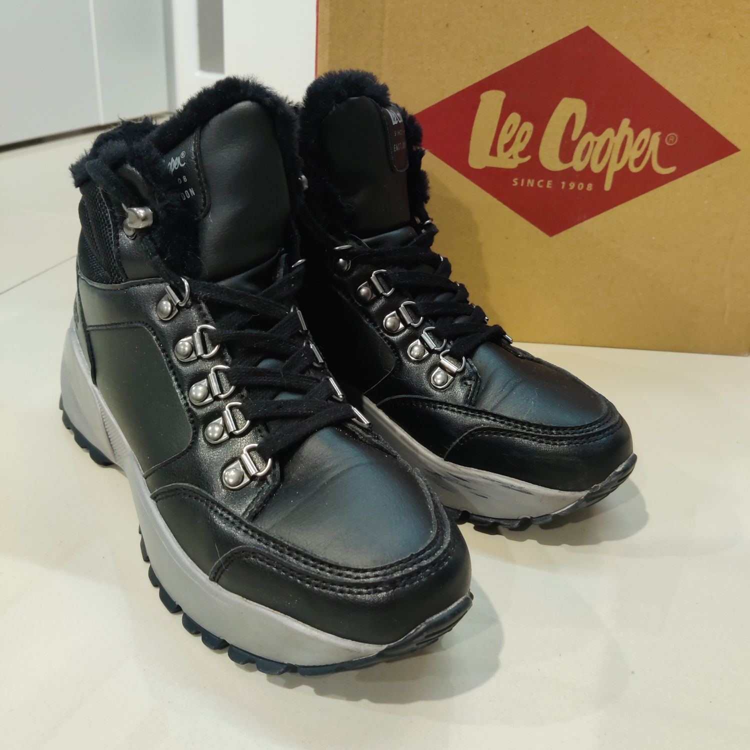 Buty ocieplane Lee Cooper sneakersy