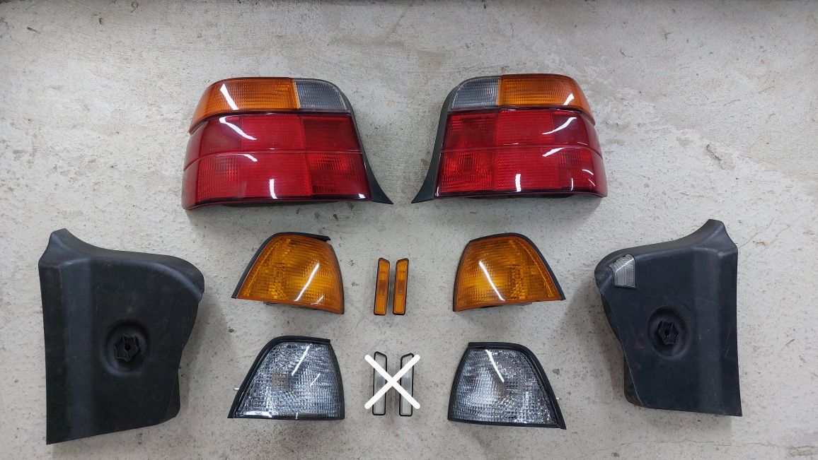 Lampy kierunki pokrywa akumulatora cewka M44 BMW E36 Compact