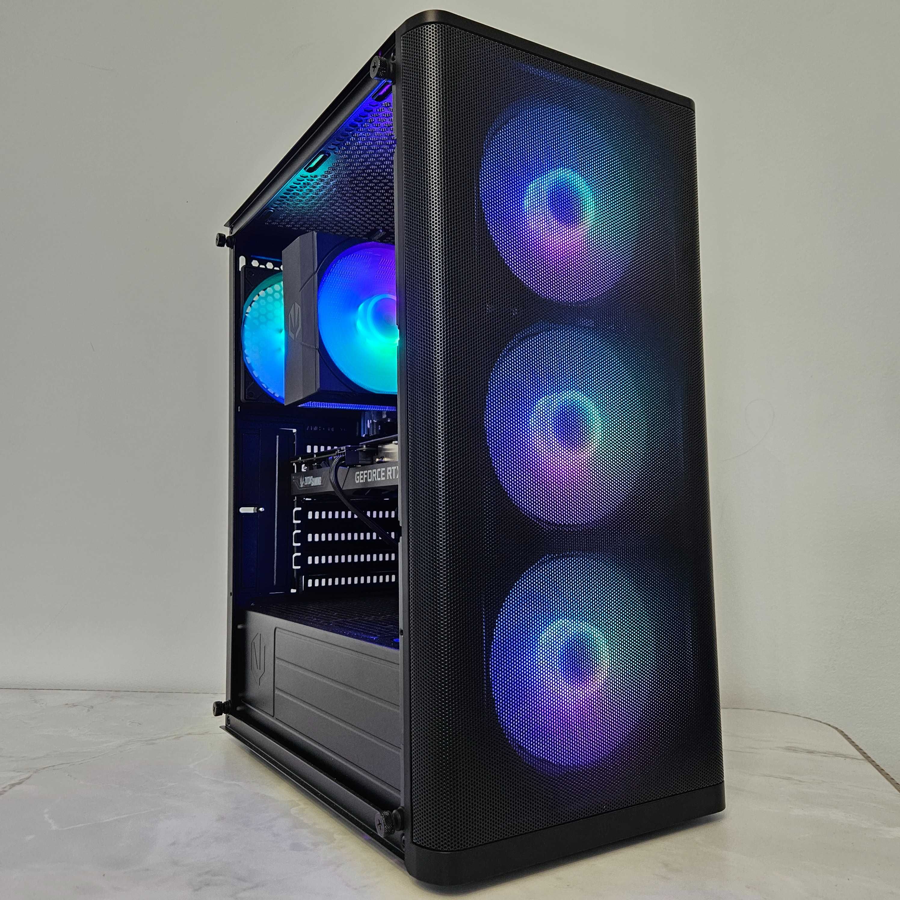 Komputer Do Gier Gamingowy RTX 3060 RYZEN 5600 32GB DDR4 1TB NVME