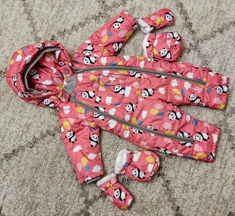 Комбінезон демісезонний теплий, на флісі