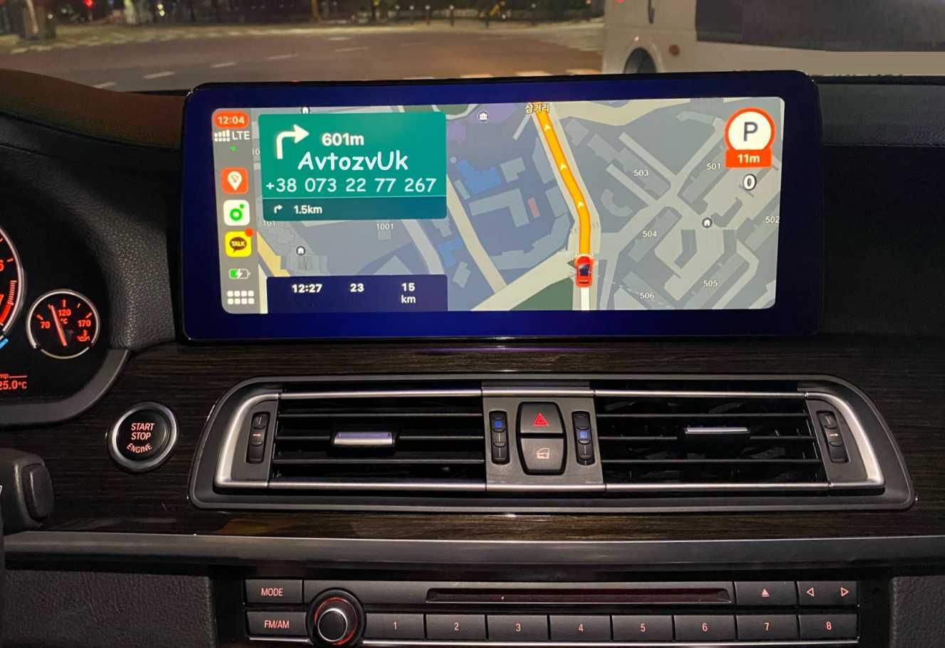 Дисплей BMW 5 7 F01 F02 F07 М GT GPS Ф01 Ф07 NBT EVO Android CarPlay M