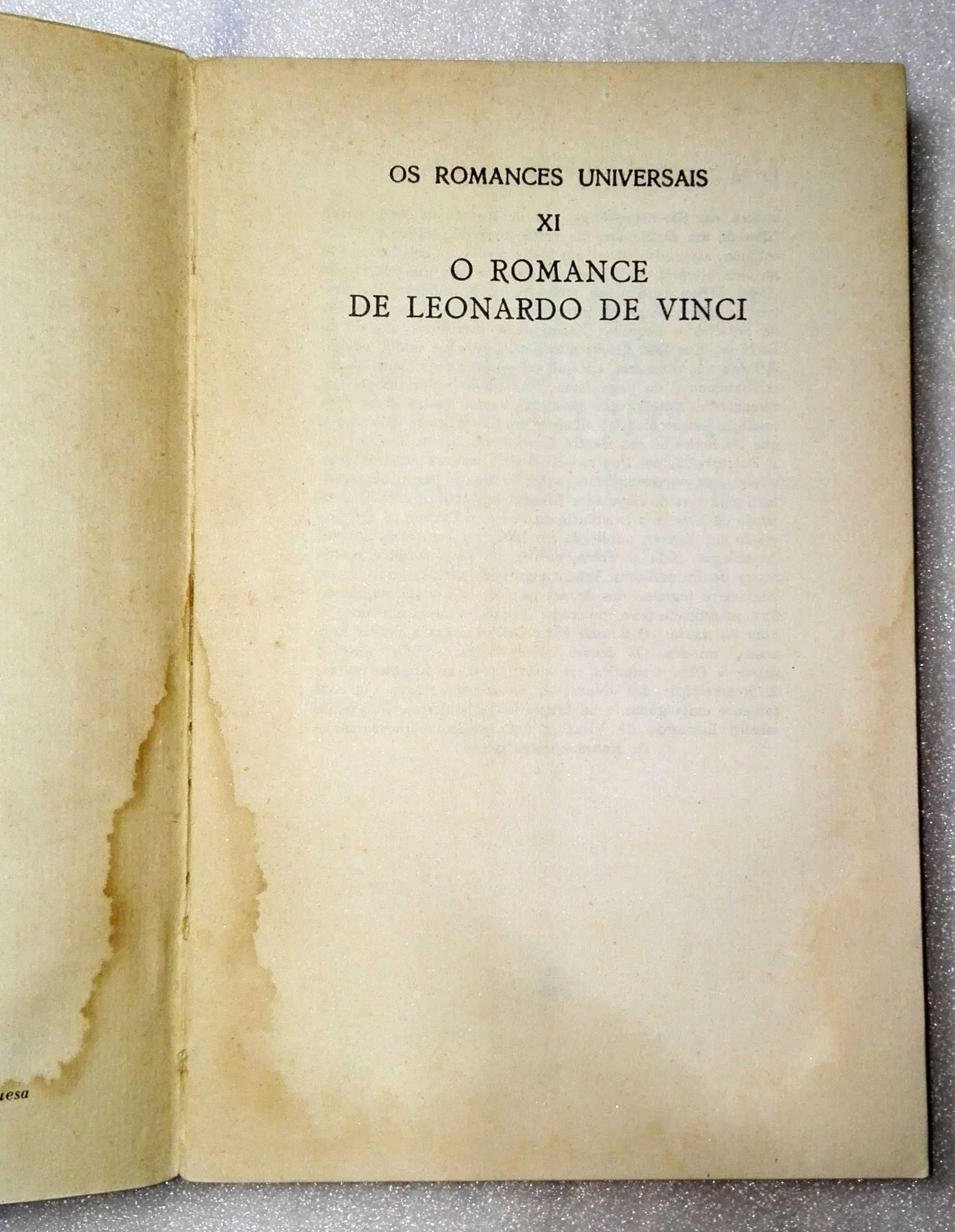 Livro O Romance de Leonardo da Vinci