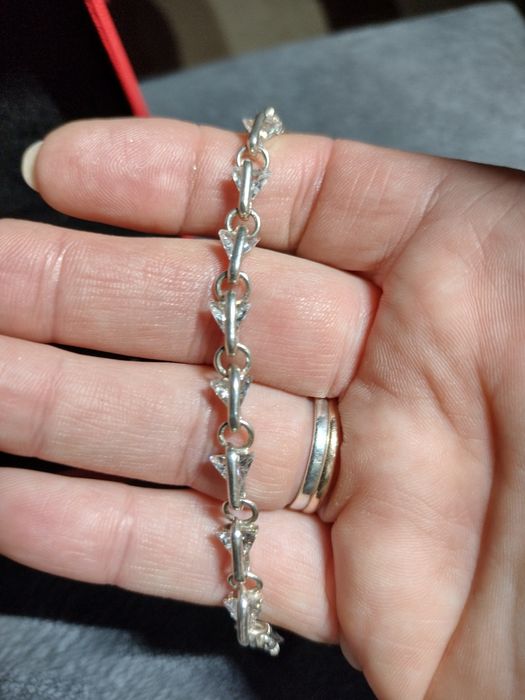 Zestaw biżuterii cyrkonią 925