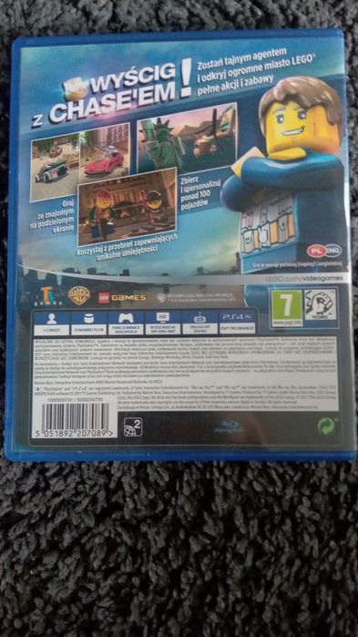Gra LEGO city tajny agent ps4