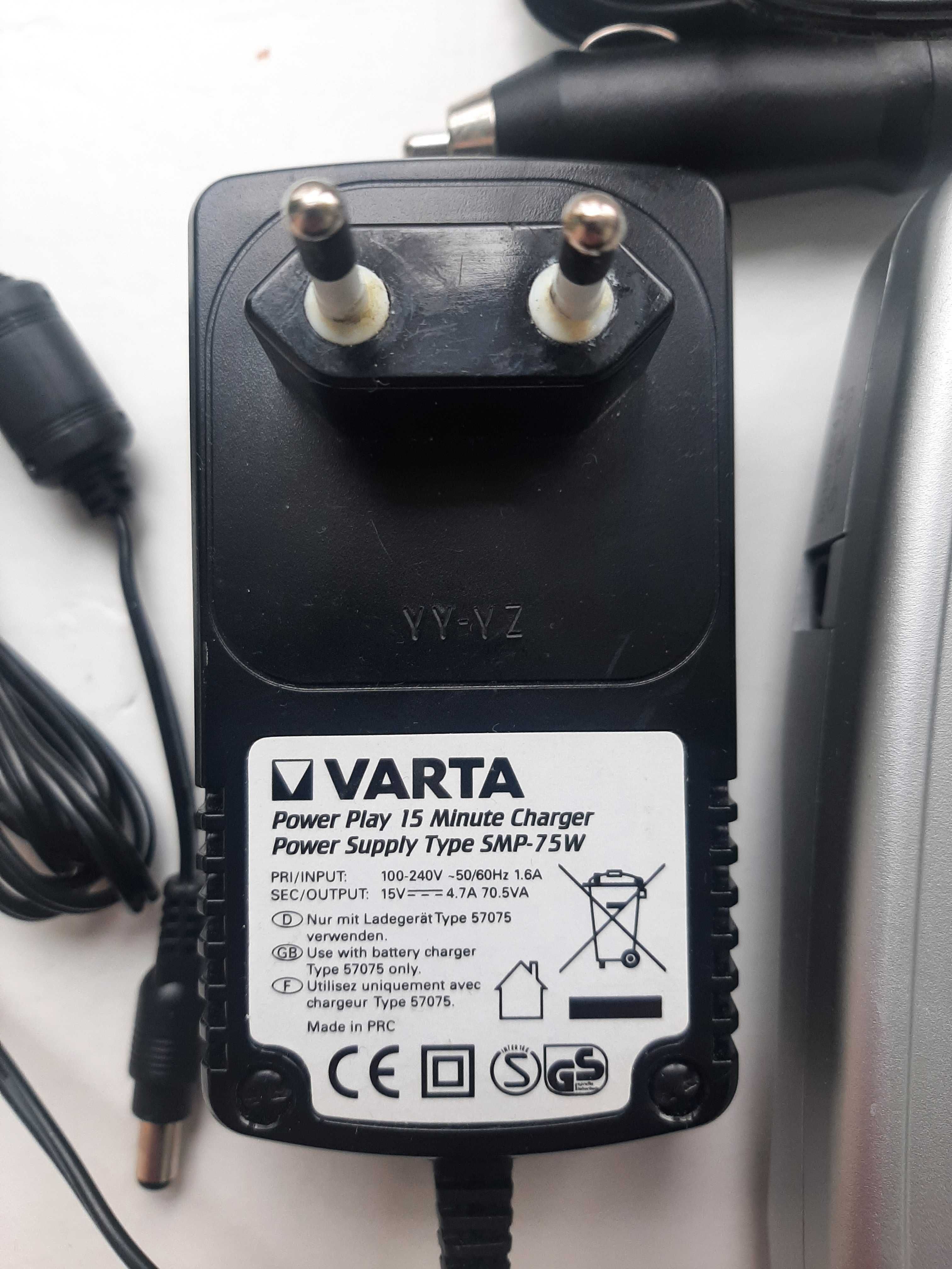 Зарядний пристрій Varta Power Play 15 Minute Charger 57075