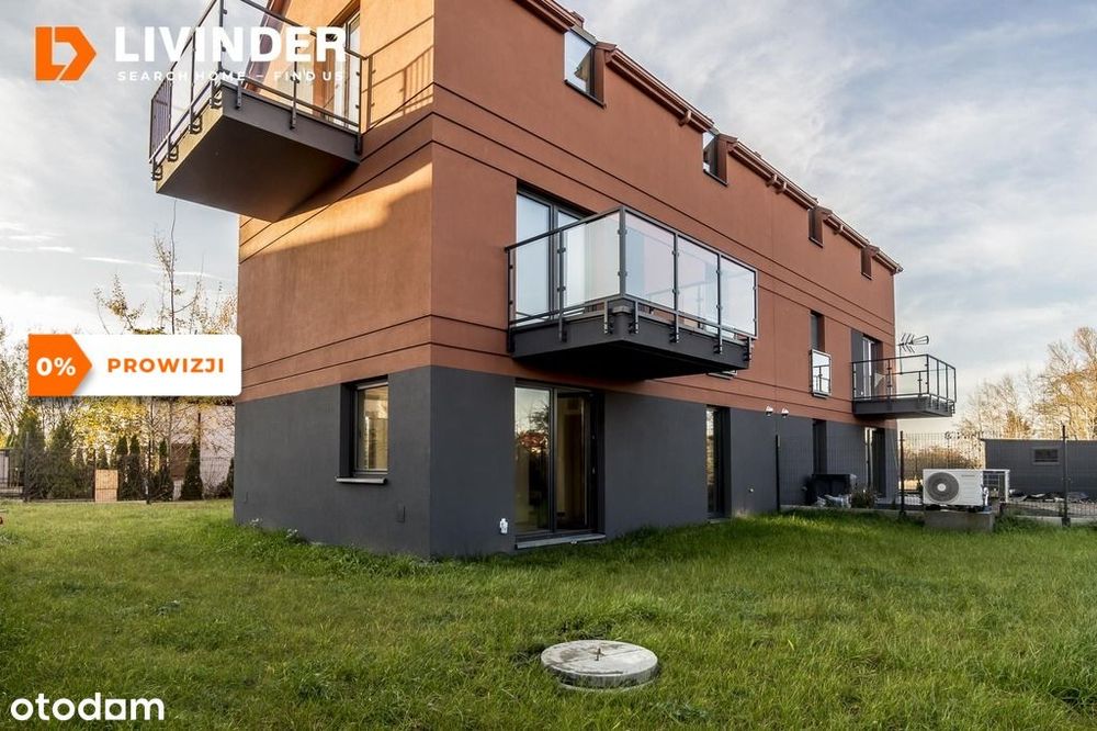 Dwupoziomowe mieszkanie z bardzo dużym ogrodem!