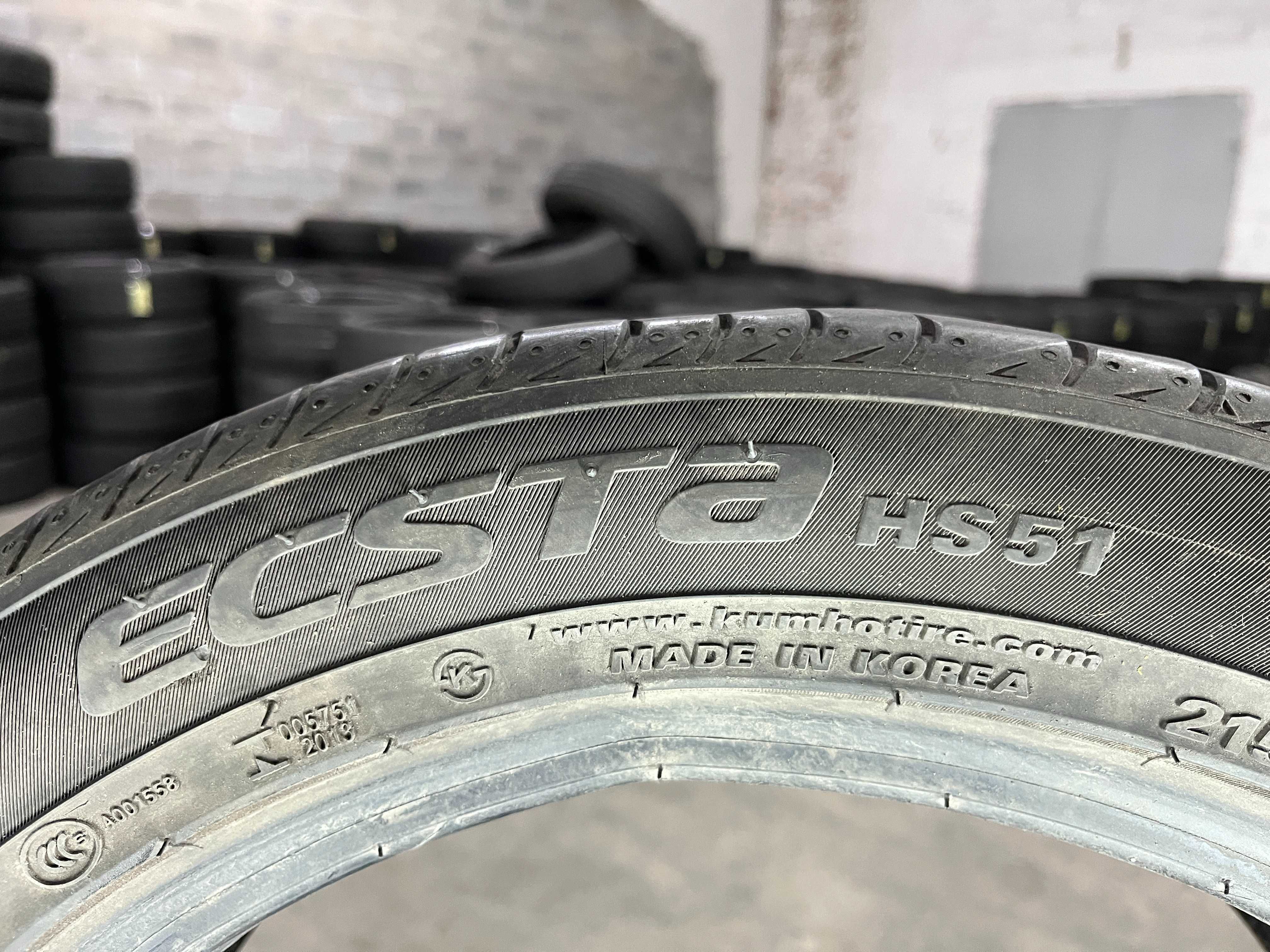 LS803 Літні шини 215/45r16 Kumho Ecsta HS51 пара резина р16