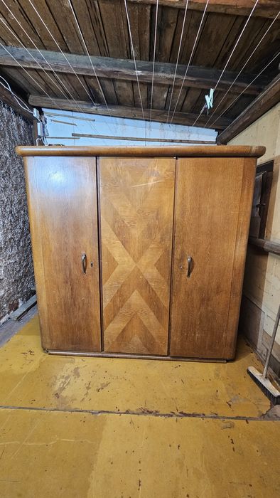 Szafa 3 drzwiowa vintage PRL