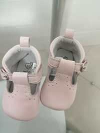 Sapato menina cor de rosa