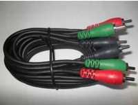 Kabel przewód RCA x RCA RGB 3xRCA Chinch nowy