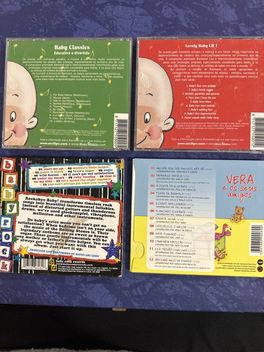 CD’s músicas infantis