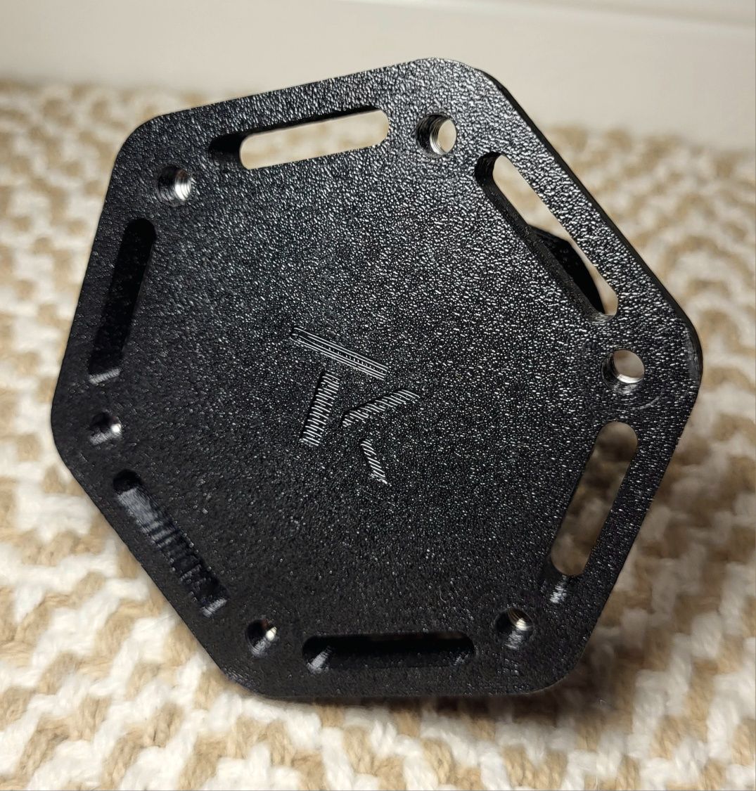Kierownica/obręcz D-shape 33 cm + adapter TK Customs - Thrustmaster