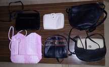 6x Torebka Torba Zestaw Pakiet Re Accessories Vera Pelle Made in Italy