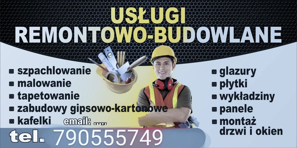 Uslugi remontowo budowlane