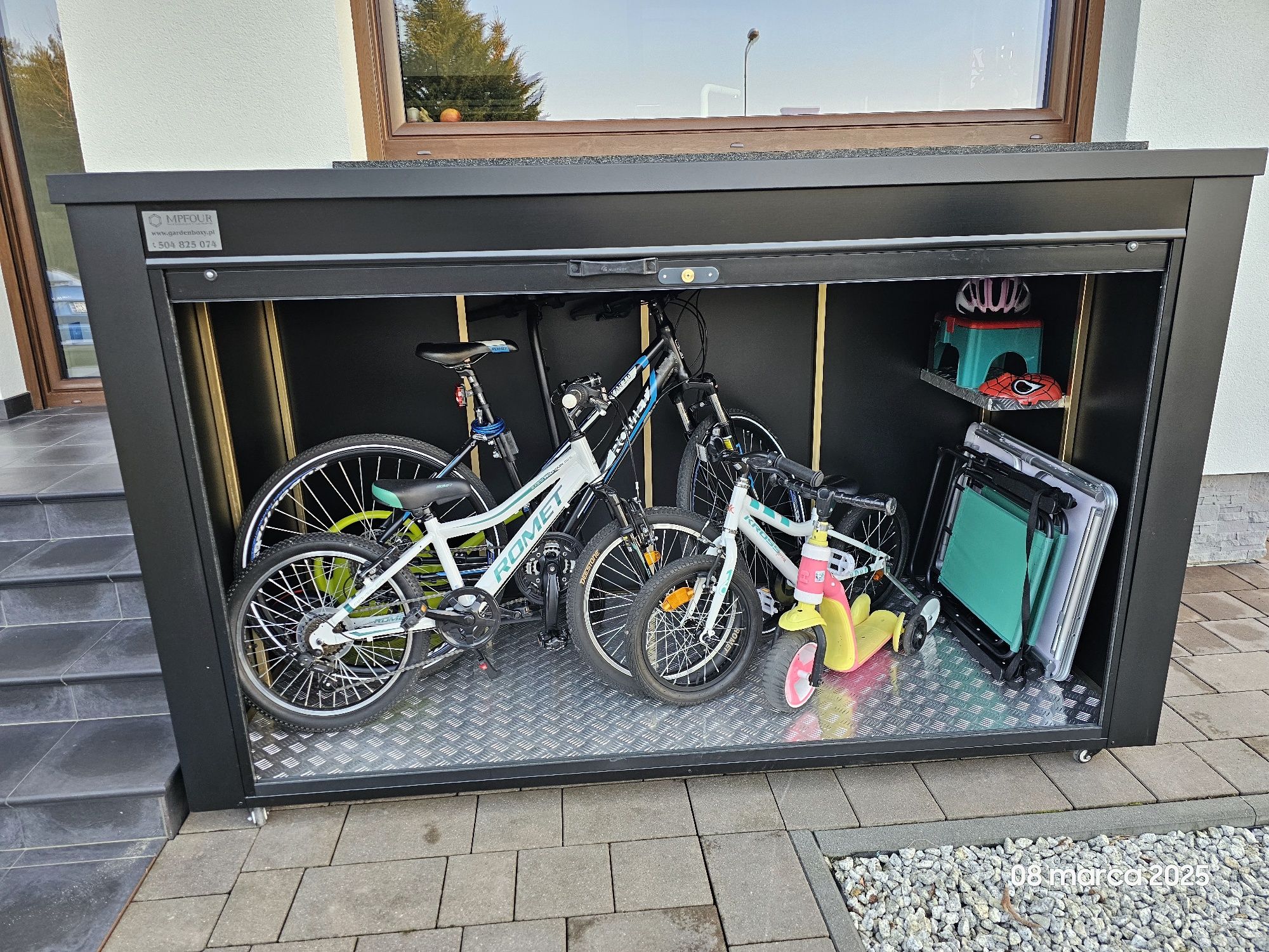 Box parkingowy, boksów garażowy, schowek rowerowy, schowek narzedziowy