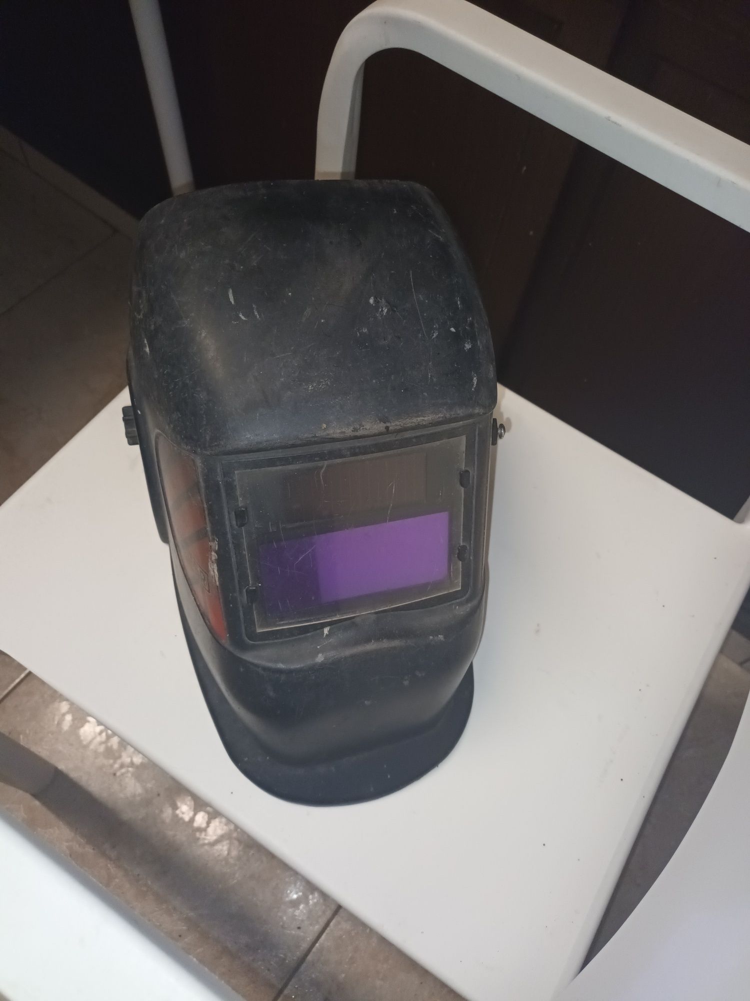 Capacete de soldador