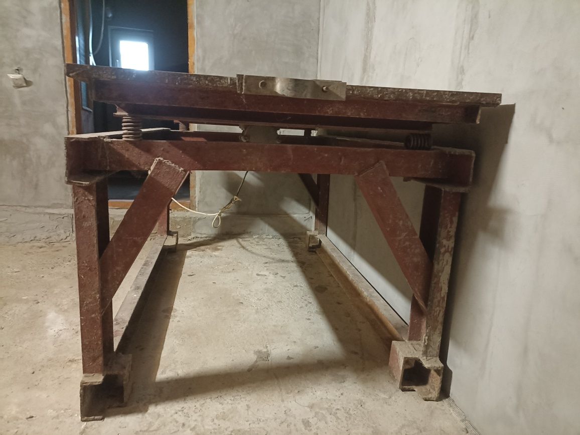 Вібро стіл для бетонних виробів