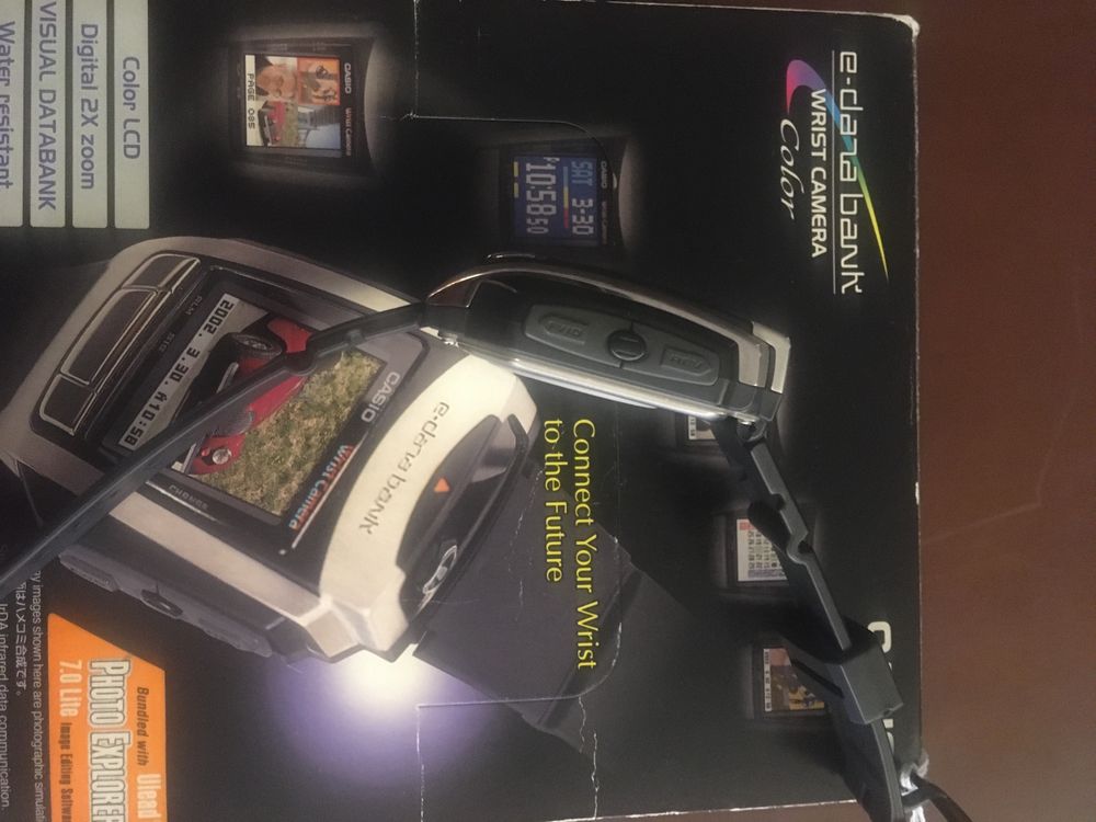 Casio vintage E-data bank Camera Color