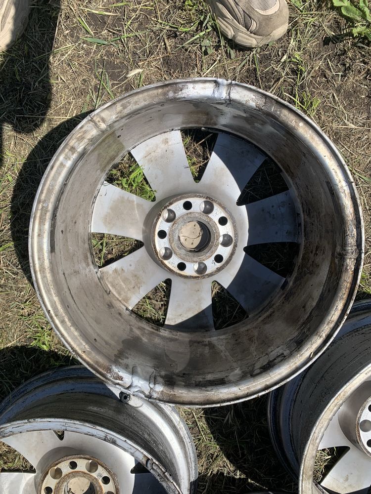 Диски титановые 5х112 r16 audi, vw, skoda