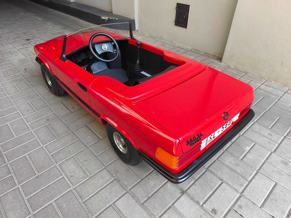 Mercedes Benz 560SL mini autko dla dzieci Alpha junior