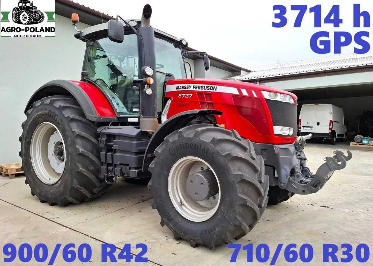 Трактор MASSEY FERGUSON 8737 DYNA VT - 3714 м/г - 2017 - GP - ВВП– ТНП