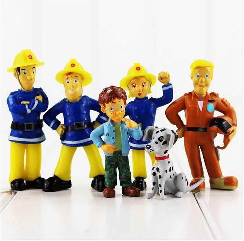 Zestaw figurki Strażak Sam 12 sztuk nowe