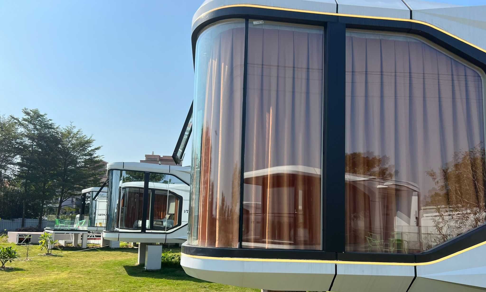 Modułowa Kapsuła Mieszkalna-Smart Dom Całoroczny TinyHouse- FKM Poland