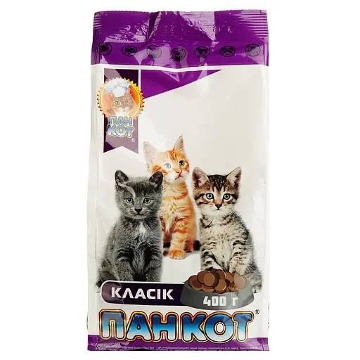 Сухой корм для котов / Сухий корм для котів ТМ "Пан Кот", 400 г