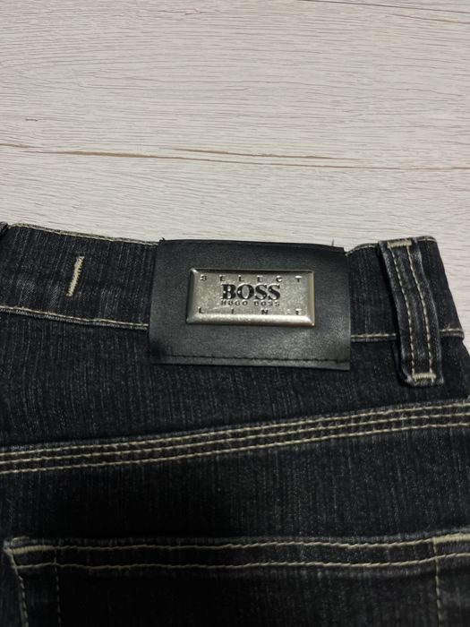 Чоловічі чорні класичні джинси Hugo Boss vintage