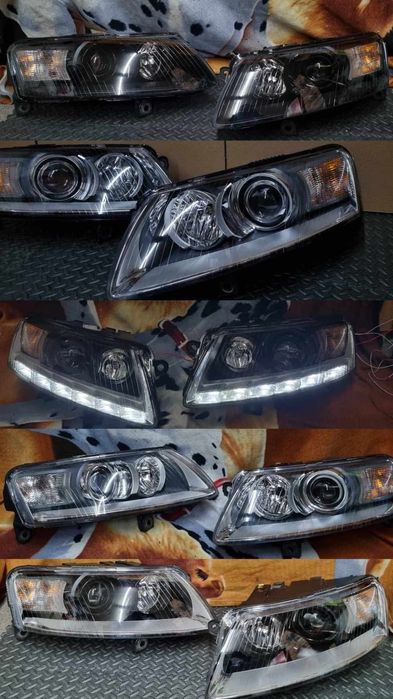 Reflektory Lampy bixenon biled regeneracja audi a6 c6