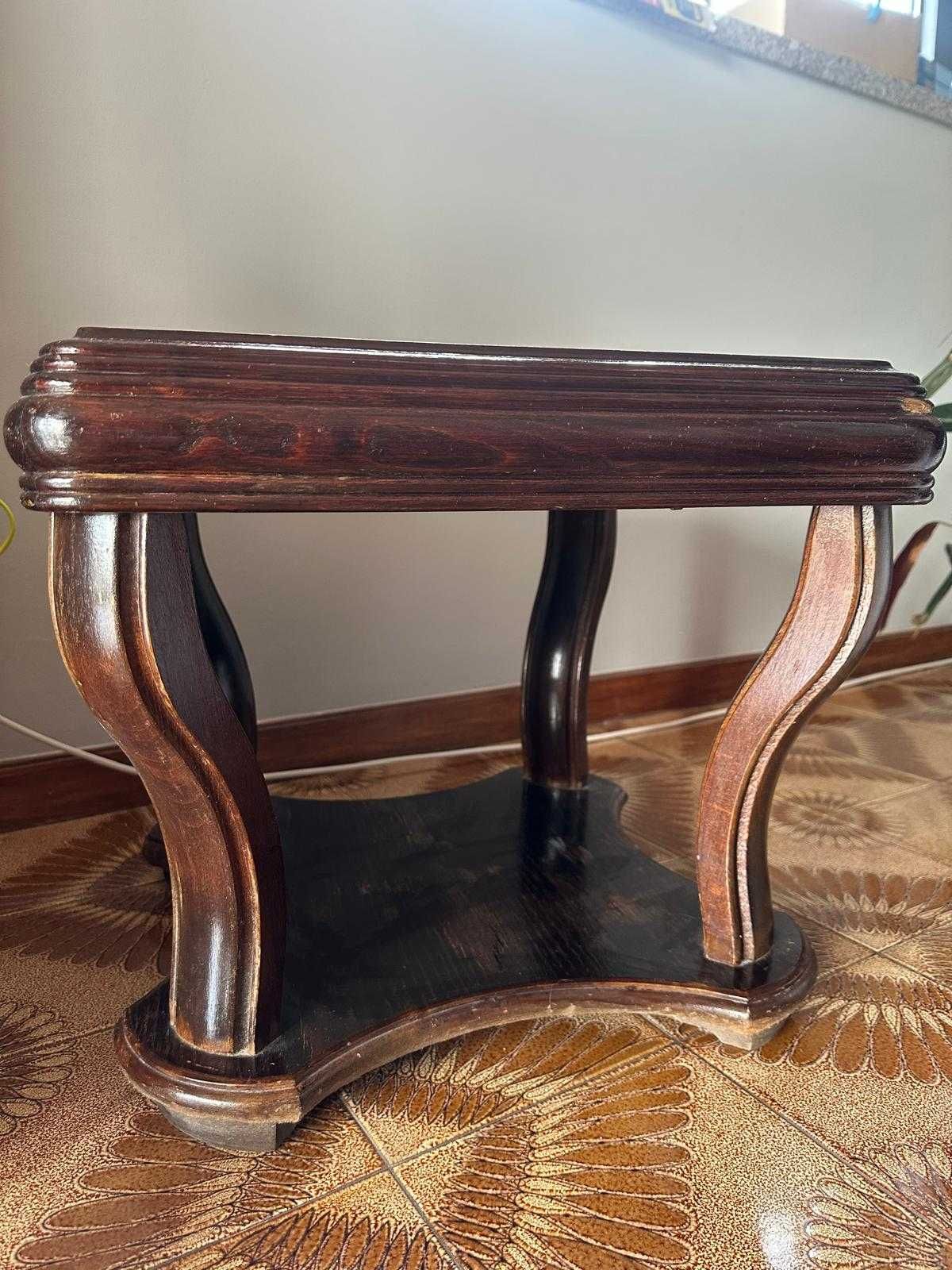 Conjunto mesa de centro e mesa de apoio