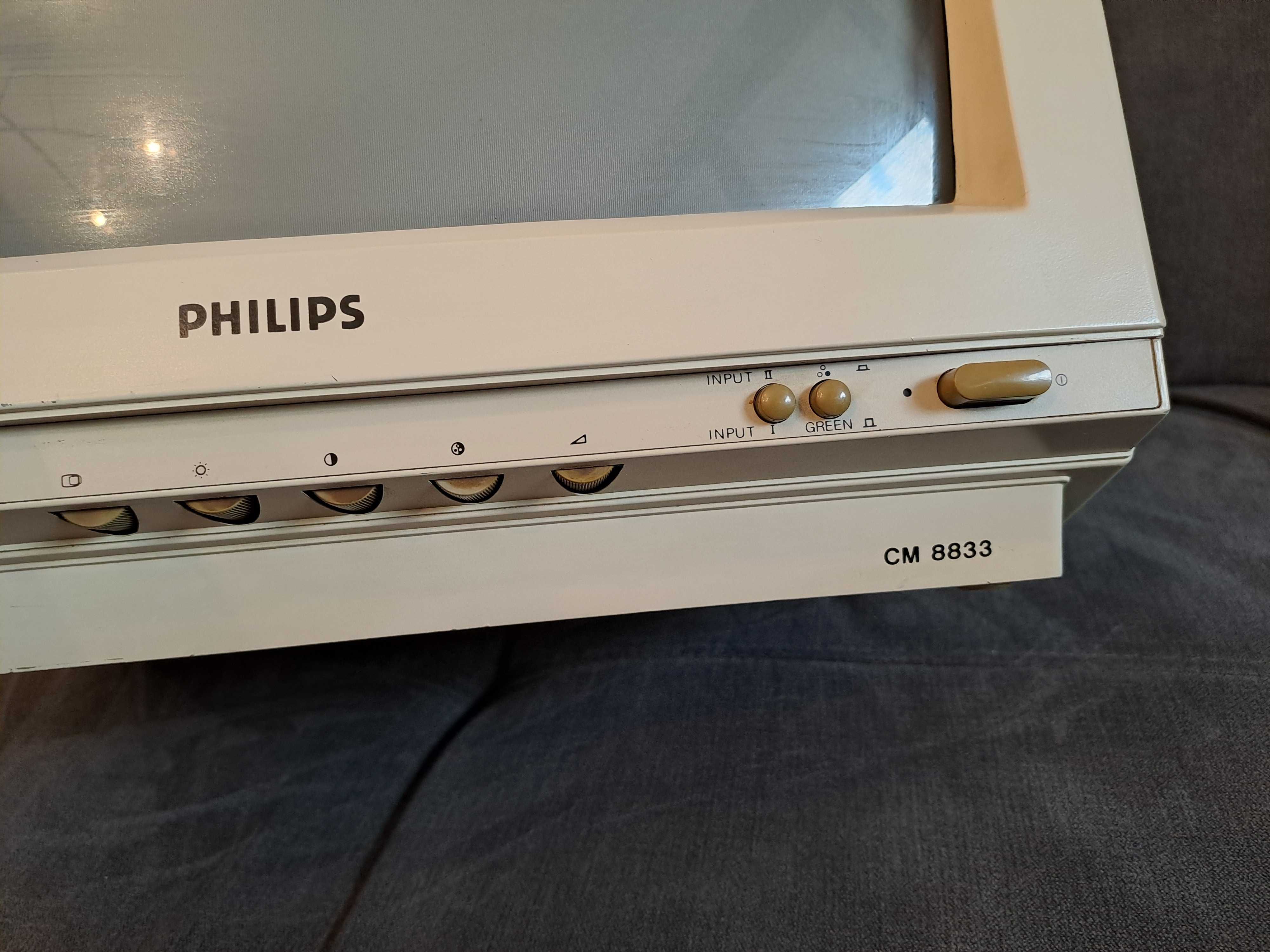 Monitor PHILIPS CM8833 do Amiga Commodore Atari