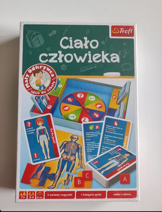 Ciało człowieka Nowa gra edukacyjna 7+