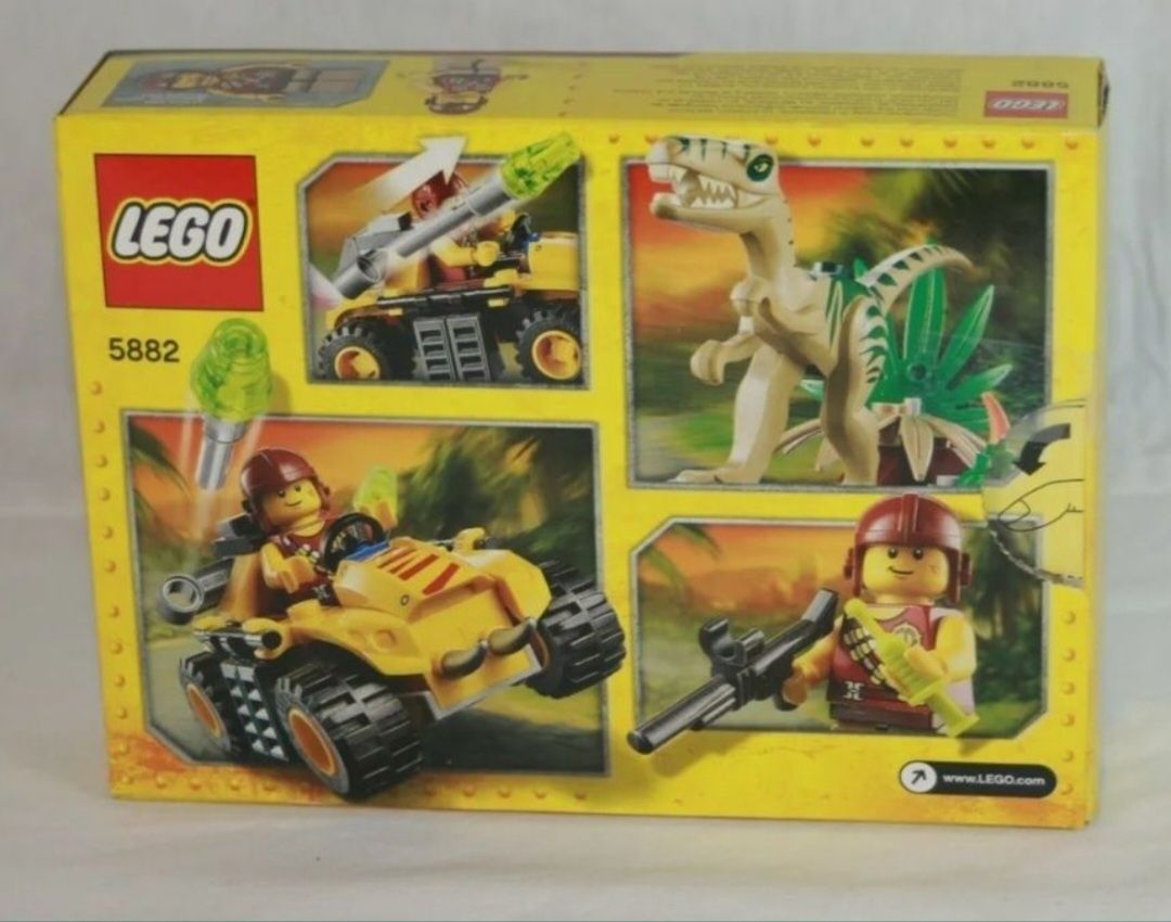 Lego 5882 DINO Zasadzka Celofyza 5-12 bdb kompletny z pudełkiem